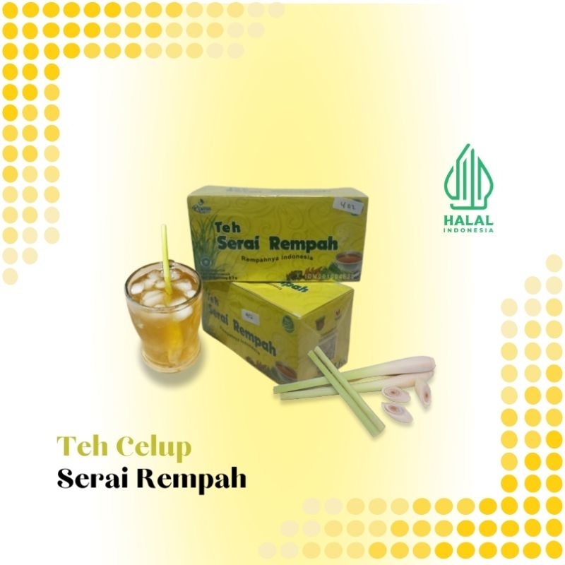 

Teh Serai Rempah Celup (100% BAHAN ALAMI)