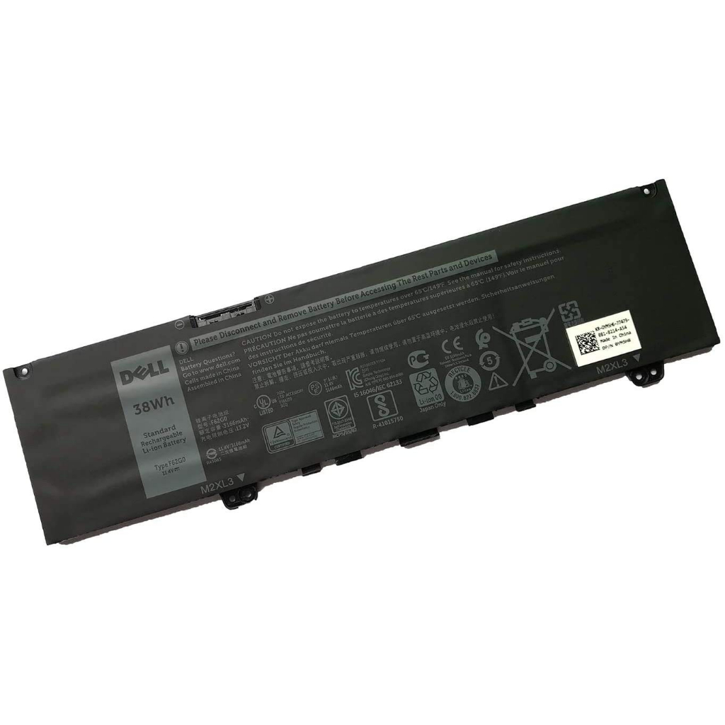 Baterai F62GO F62G0 Compatible Untuk Dell  P83G P83G001 P83G002