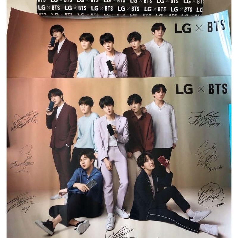 Poster BTS x LG Official