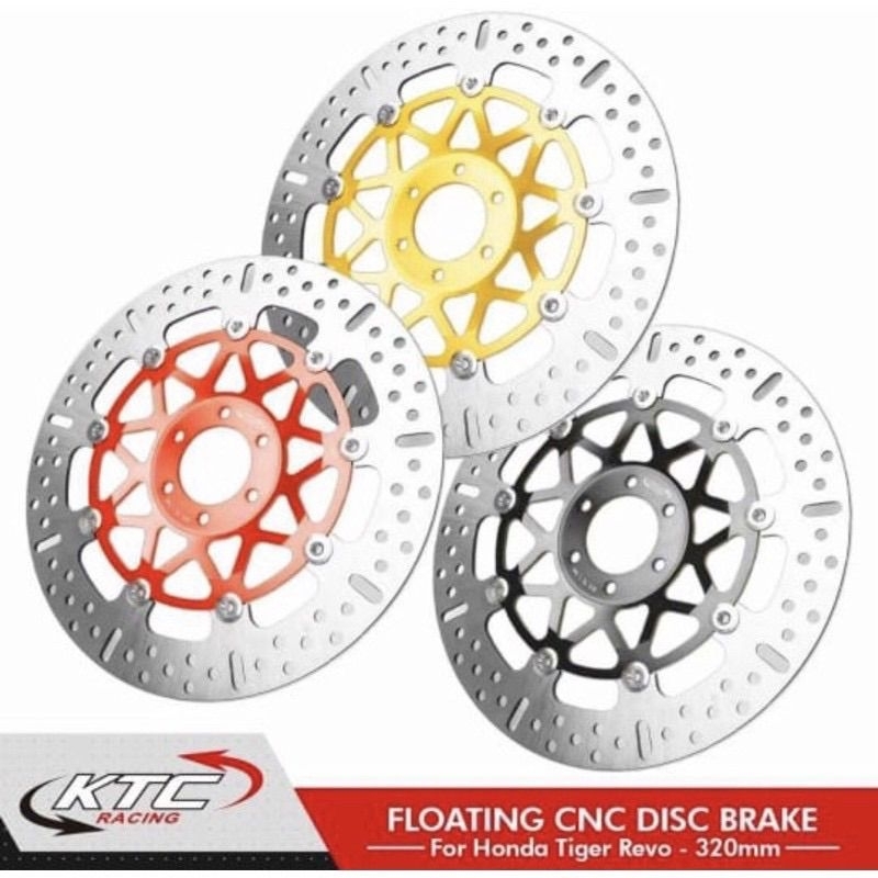DISC KTC RACING ORIGINAL TIGER REVO 320mm CAKRAM PIRINGAN TIGER REVO KTC ORIGINAL