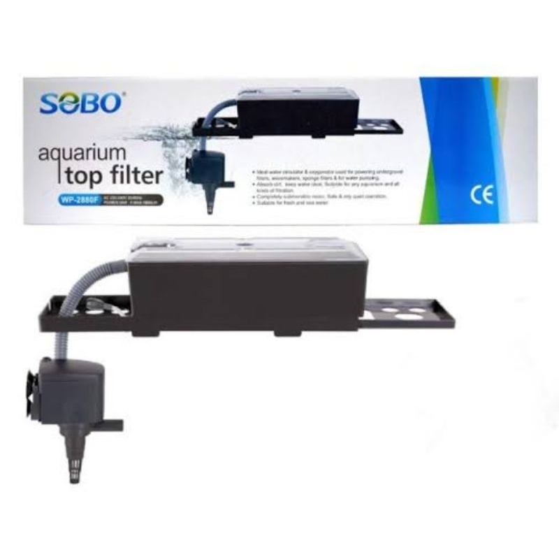 SOBO WP 2880F - Box Filter Komplit / Top Filter Aquarium