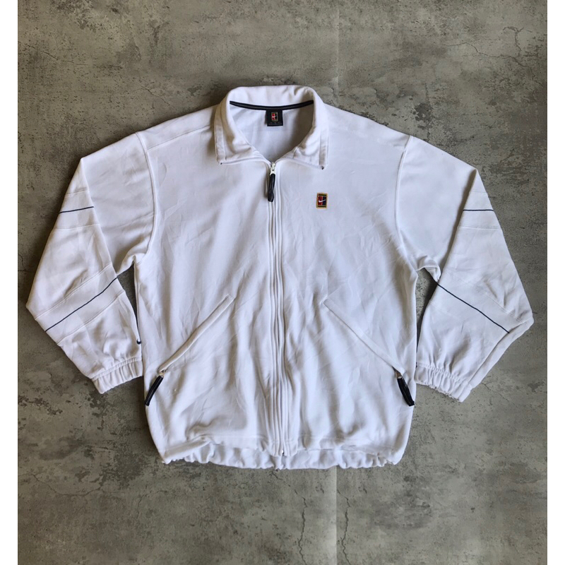 VINTAGE NIKE COURT TENNIS TRACKTOP JACKET