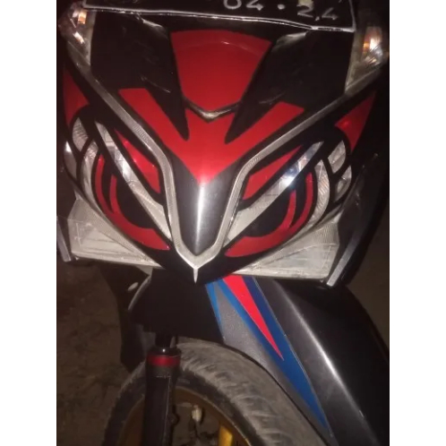 STIKER VARIASI LAMPU MOTOR VARIO 125 OLD Murah