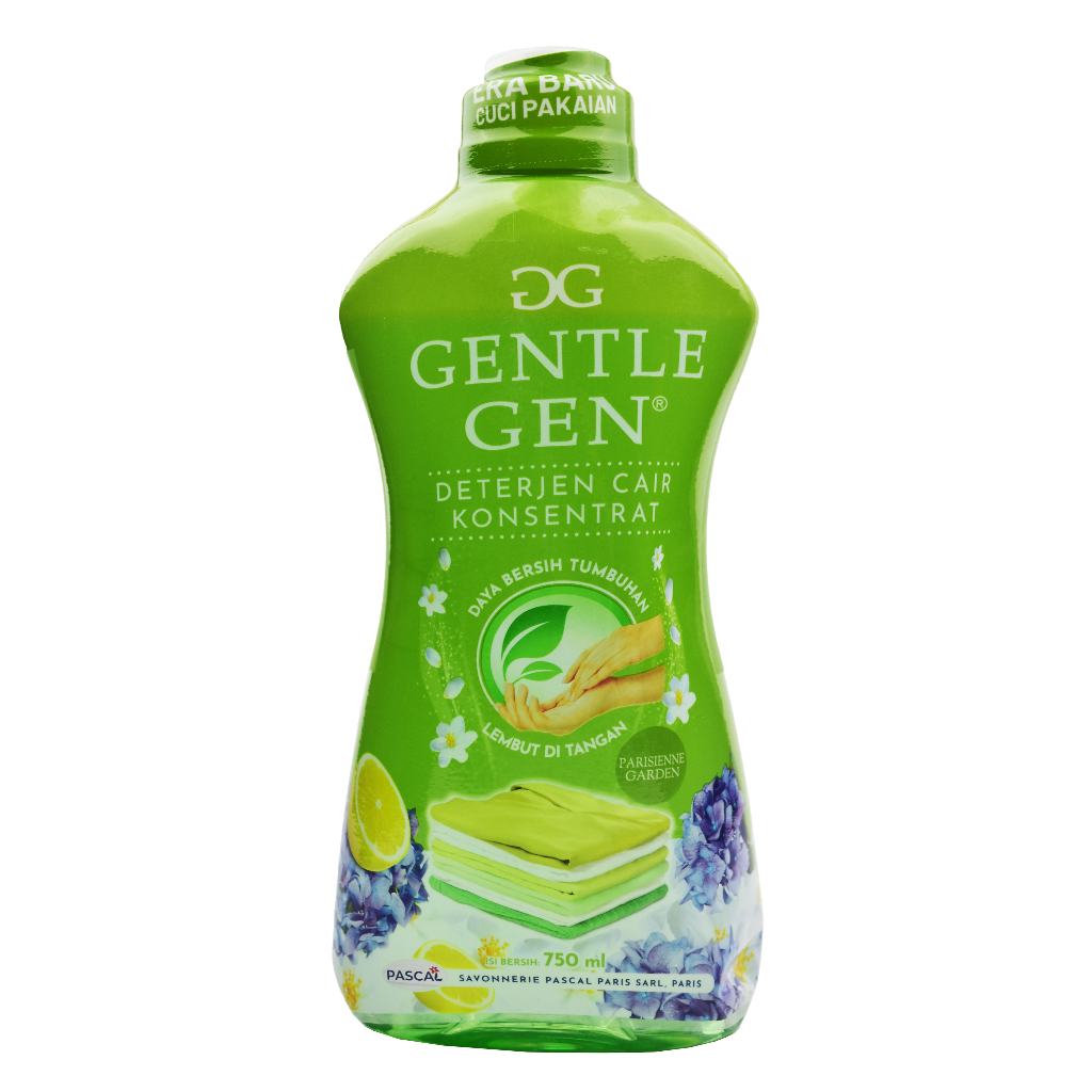 GENTLE GEN Parisienne Garden 700ml Deterjen Cair Gentle Gen Hijau Detergen