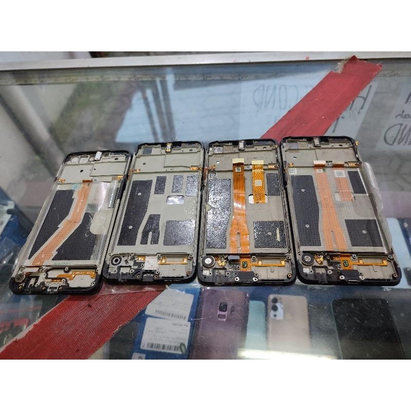frame lcd Oppo a3s ori copotan