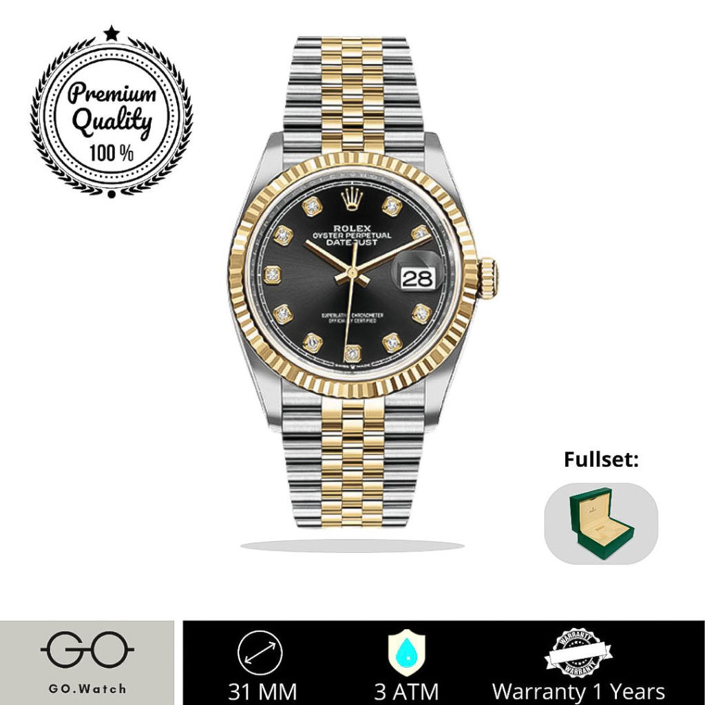 Jam Tangan Rolex Wanita Datejust 31mm Automatic Premium AAA+ Jam Rolex Wanita