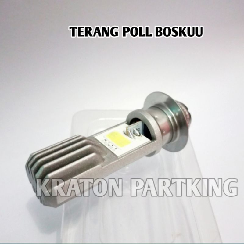 BOHLAM DEPAN LED TERANG BEAT VARIO RX KING BEBEK MIO JUPITER DLL UNIVERSAL