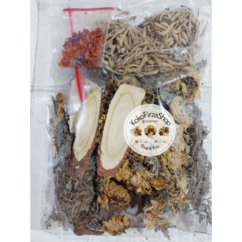 

Liang Teh Kim Gin Hua Kiok Hua 5 macam