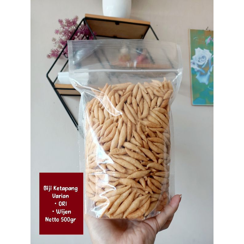 

BIJI KETAPANG Ny. OUW 500gr
