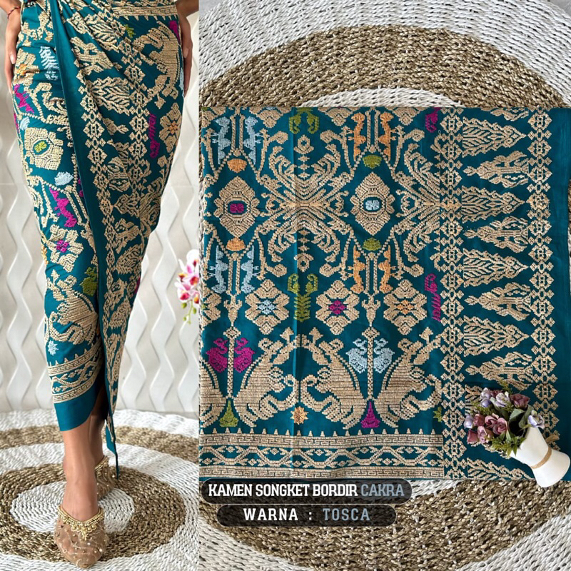 KAMBEN SONGKET BORDIR/KAMBEN LEMBARAN