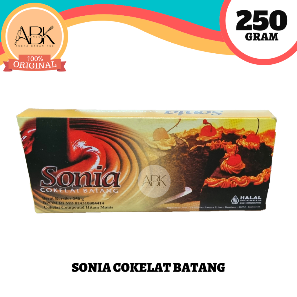 

SONIA COKELAT BATANG 250GR | COKLAT BATANG 250 GR