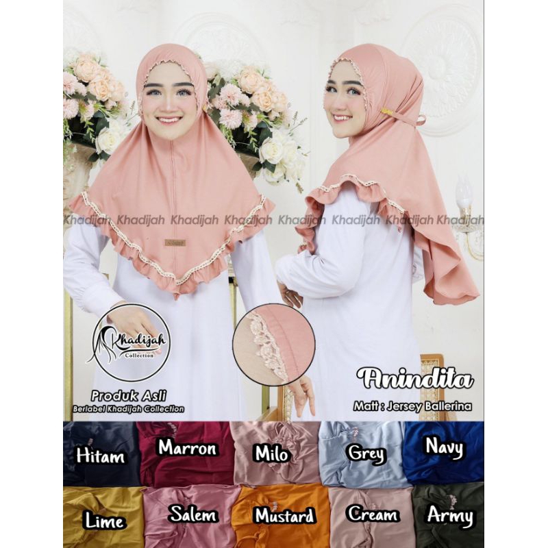 jilbab kerut hijab instan kerut hijab kerut dahi anindita khadijah instan kerut bergo kerut jilbab i