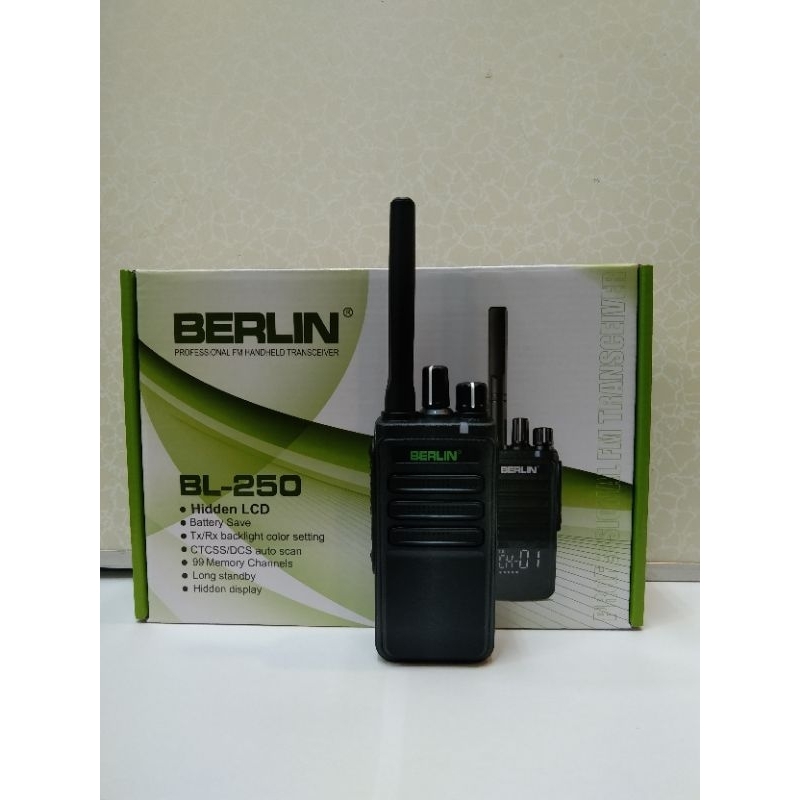 Ht Berlin BL 250 vhf original