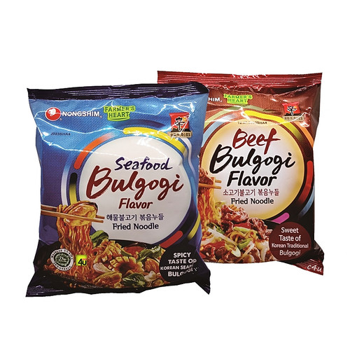 

Nongshim Seafood Bulgogi & Beef Bulgogi Exp. Maret 2026