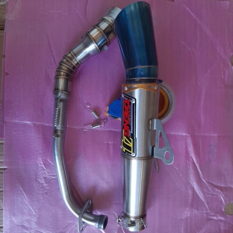 KNALPOT DAENG SAI 4. PNP NMAX AEROX LEXI ADV PCX VARIO BEAT SCOOPY M3 FINO MIO Dll