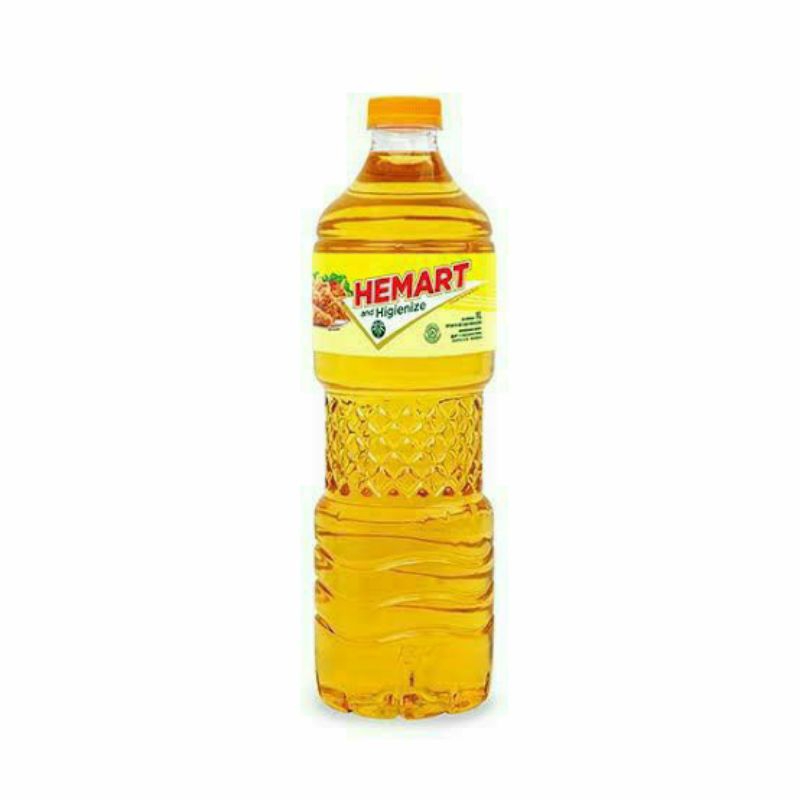 

Minyak goreng Hemart 1 liter / minyak murah