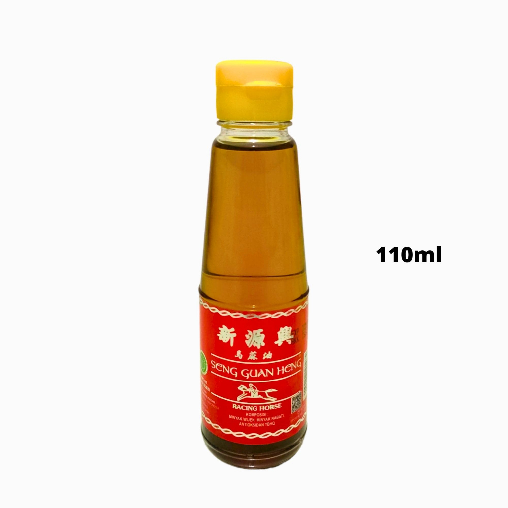 

Sesame Oil Seng Guan Heng 110ml / Minyak Wijen Cap Kuda 110ml