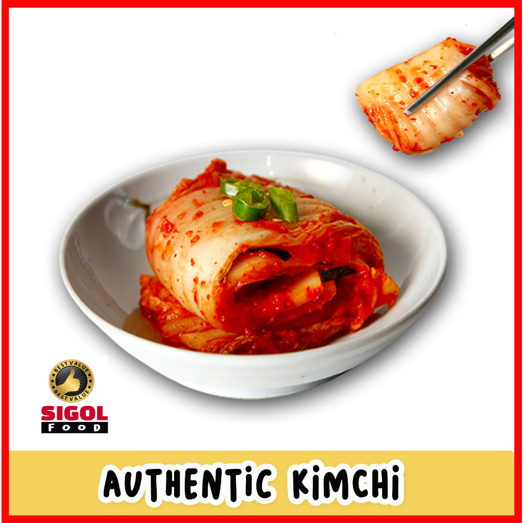 

Kimchi Sawi Putih-Sachet-Authentic Kimchi-Khas Korea-Jajanan Korea Halal-Asinan-Acar-100 gram-200gram