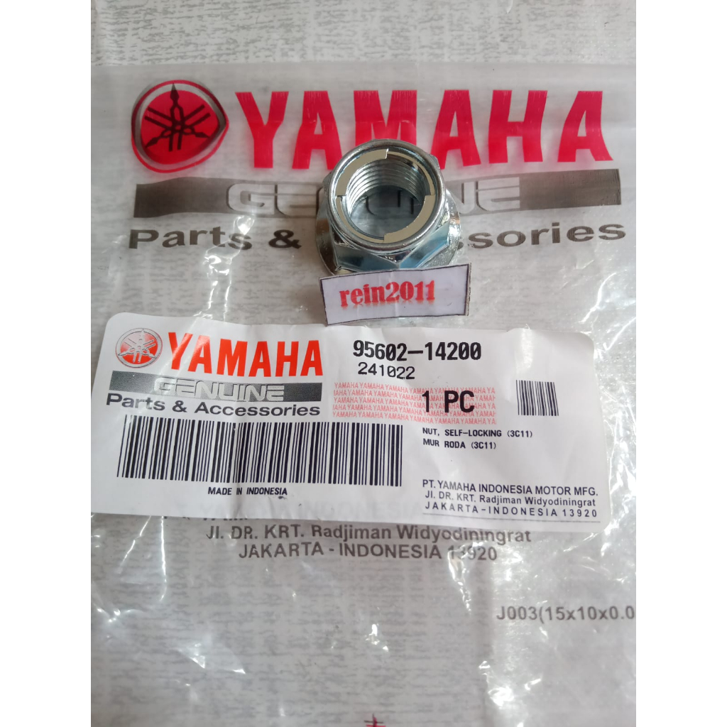 MUR AS RODA BELAKANG SCORPIO MX KING VIXION NVL NVA R15 ASLI ORI YAMAHA 95602 14200