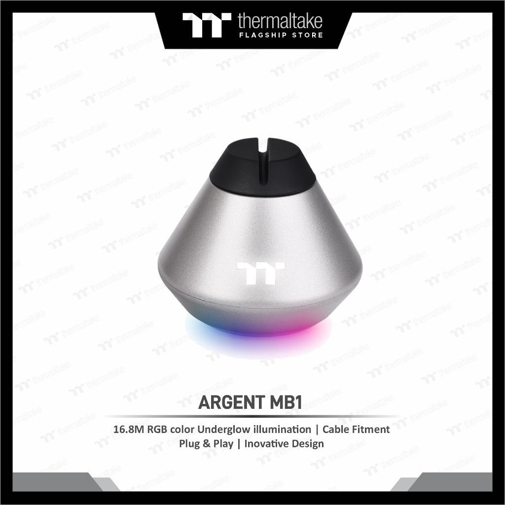 Thermaltake ARGENT MB1 RGB Mouse Bungee GEA-MB1-MSBSIL-01