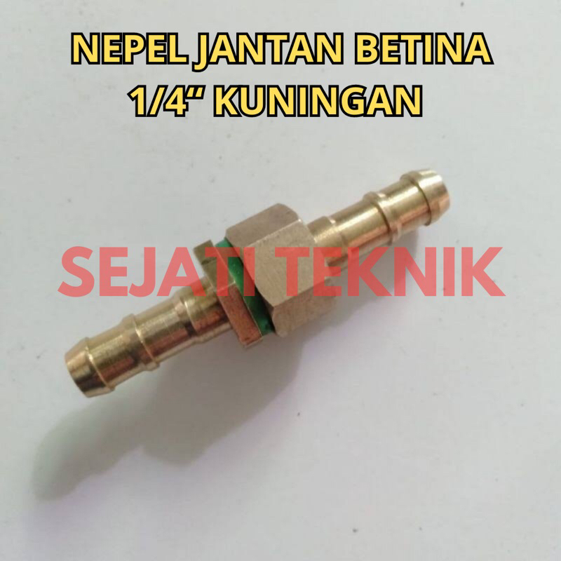 konektor nepel jantan betina selang kompresor angin nepel sambung selang kompresor angin