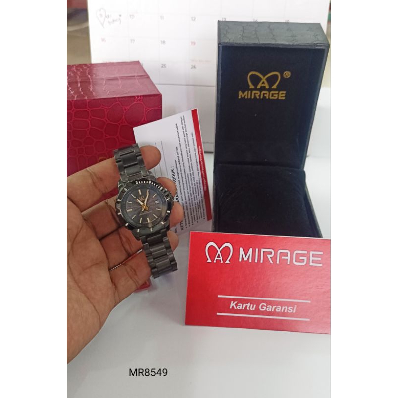 Jam tangan Mirage Original Bergaransi MR8549