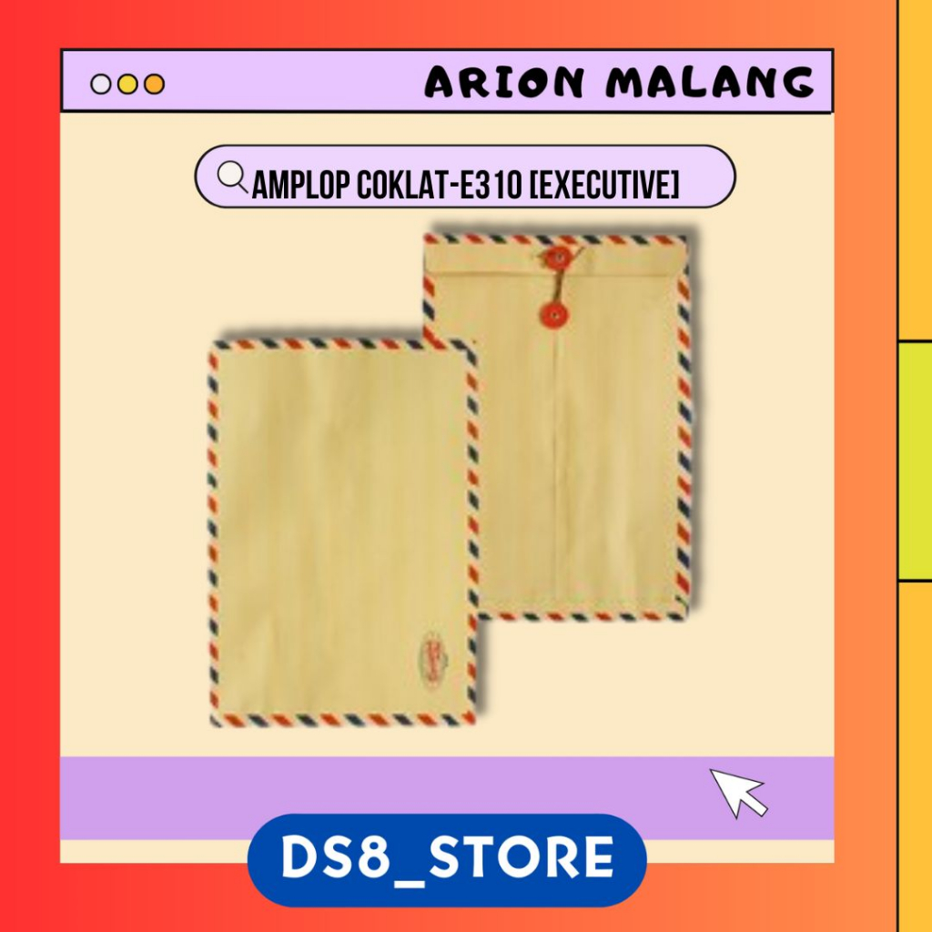 

Amplop Lamaran Coklat 310 isi 10 Pcs [Executive]