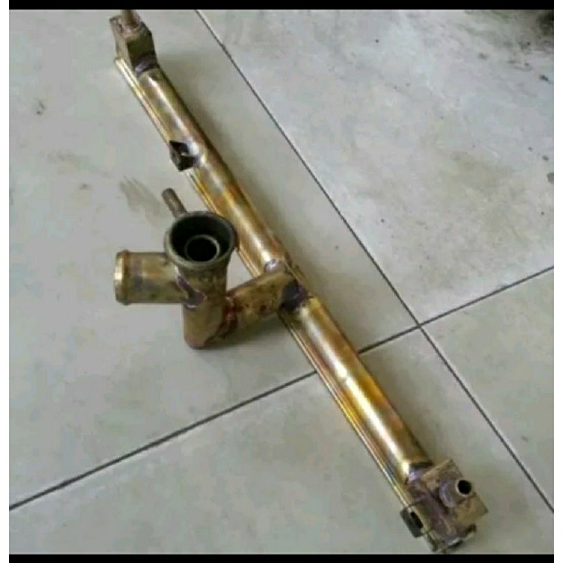 Upper tank radiator kuningan Vios gen 1 lis tipis