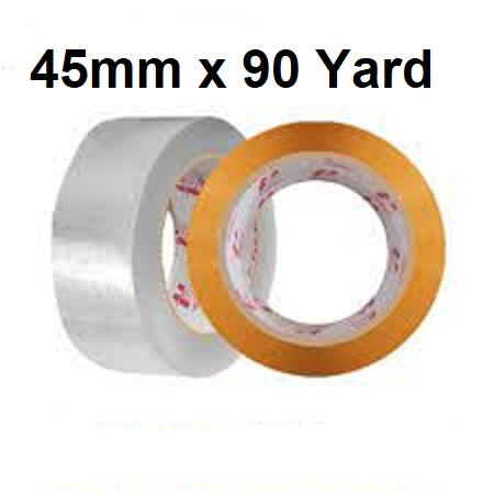 

Lakban Packing 90 Yard Opp Tape Olshop Bening Coklat