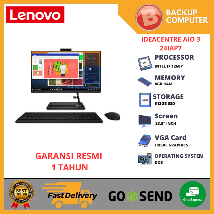 LENOVO AIO 3 24IAP7 F0GH008JID i7-1260P