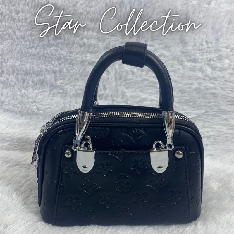 MAPLE TAS ALMA B08 / TAS WANITA IMPORT TAS SELEMPANG ALMA MINI HITAM BEST QUALITY