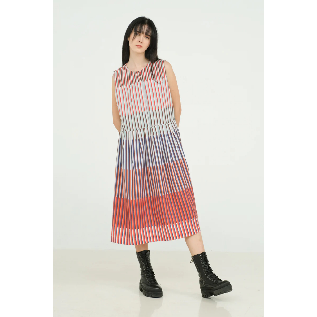 Kyrra x Cathy Sharon Lou Pinacolada Midi Dress
