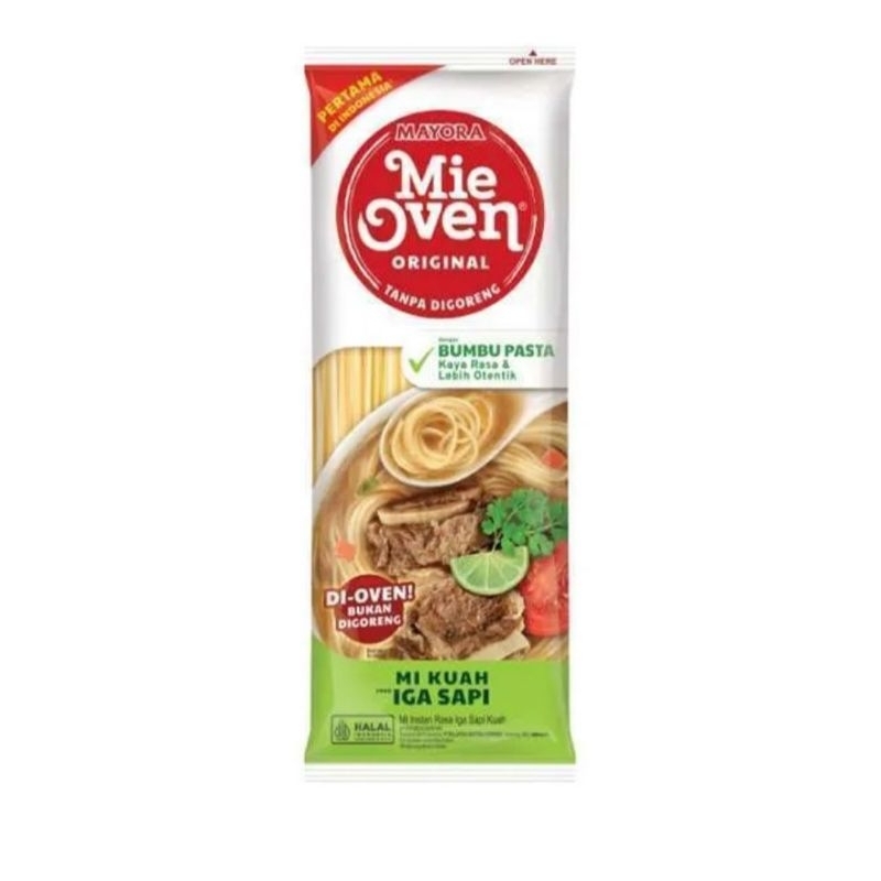 

Mie Oven Rasa Kuah Iga Sapi (1pcs)