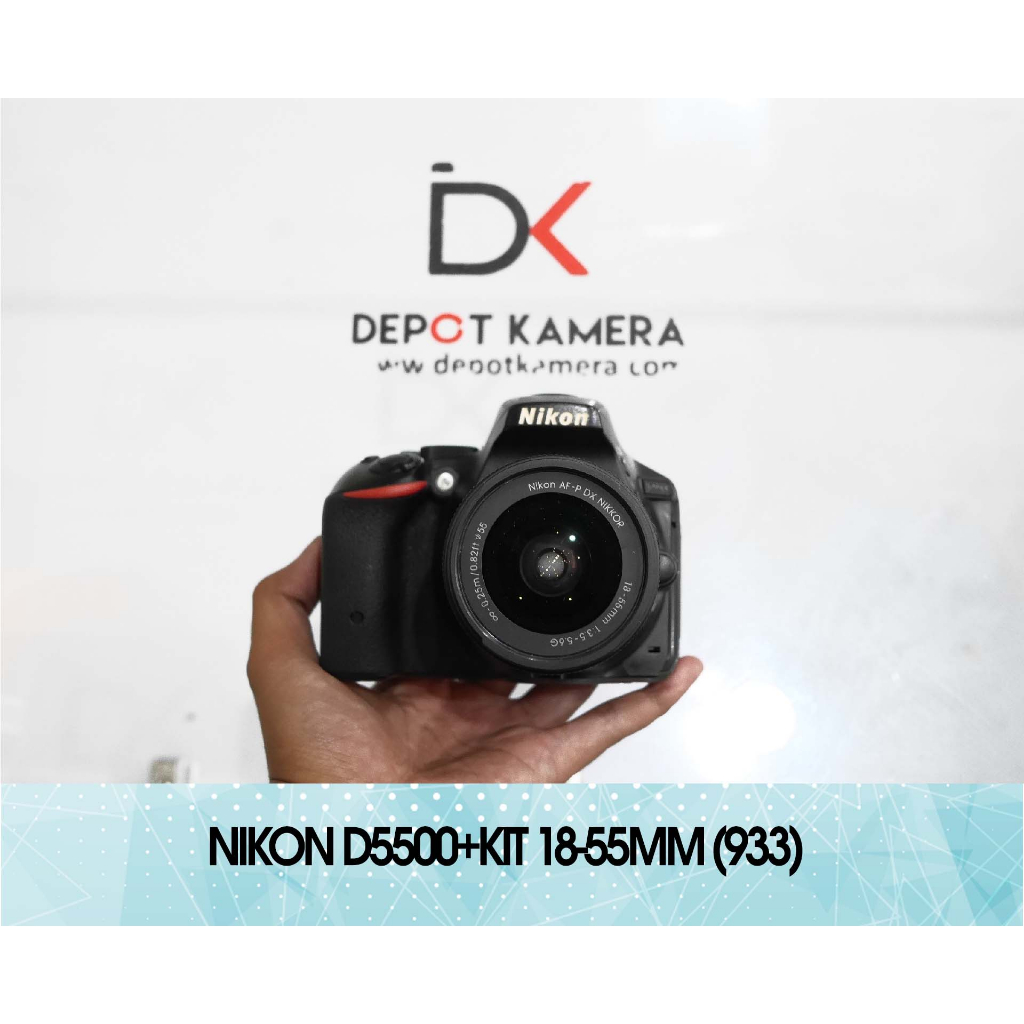 ( DEPOT KAMERA ) Second - Kamera Nikon D5500+Kit 18-55mm kode 933