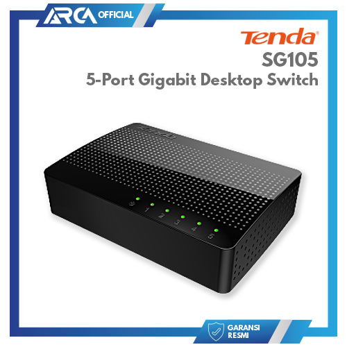 TENDA SG105 5-Port Gigabit Desktop Switch