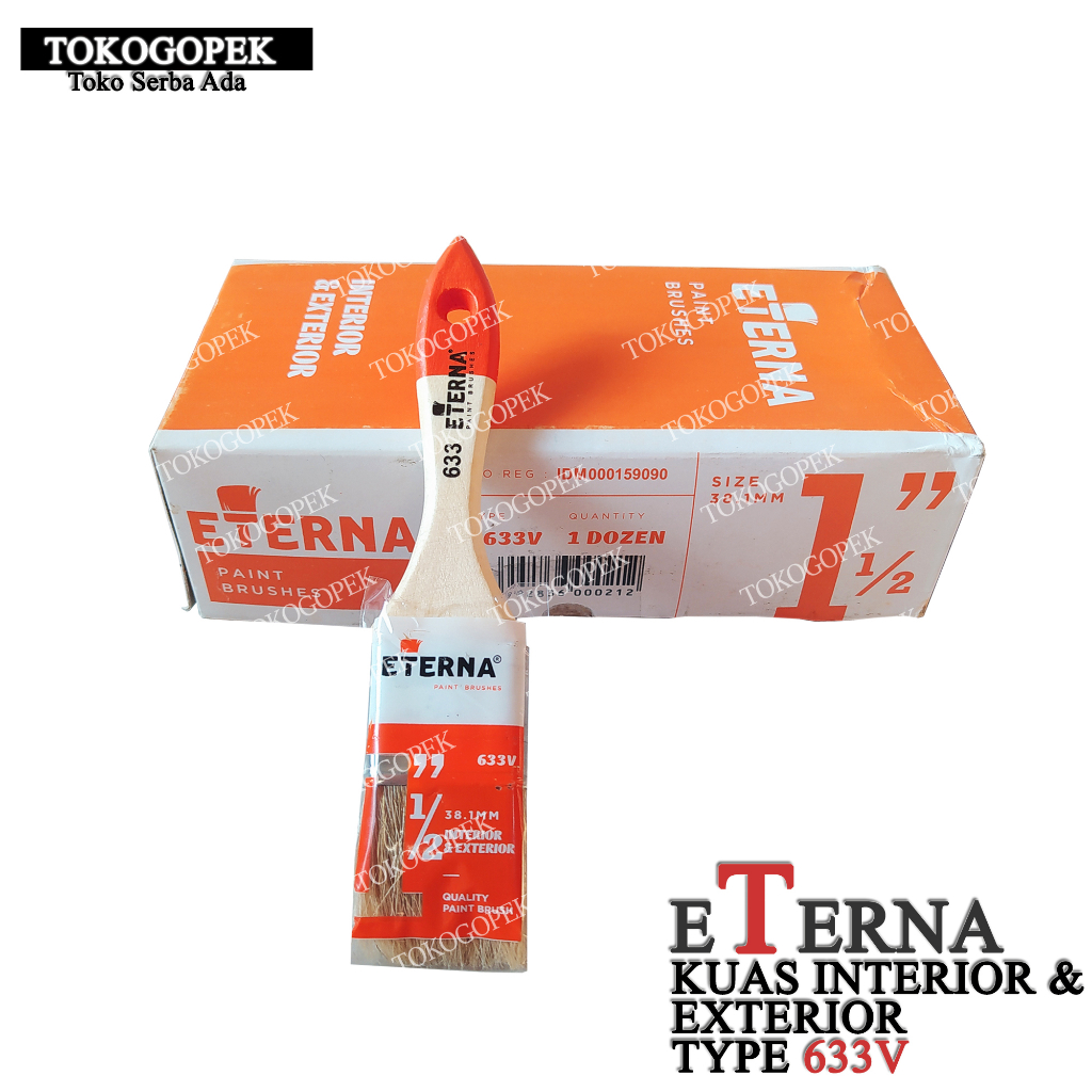 KUAS CAT ETERNA 1inch 1.5inch 2inch 2.5inch 3inch 4inch - KUAS CAT