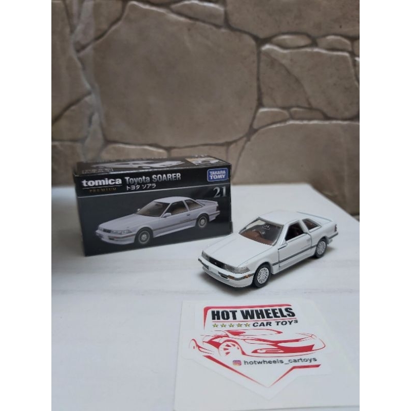 Tomica Premium Toyota Soarer (white) (RARE) Pintu bisa dibuka
