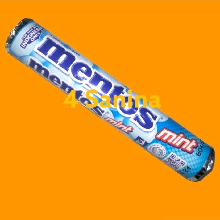 

PERMEN MENTOS MINT / ROLL 29 GR.