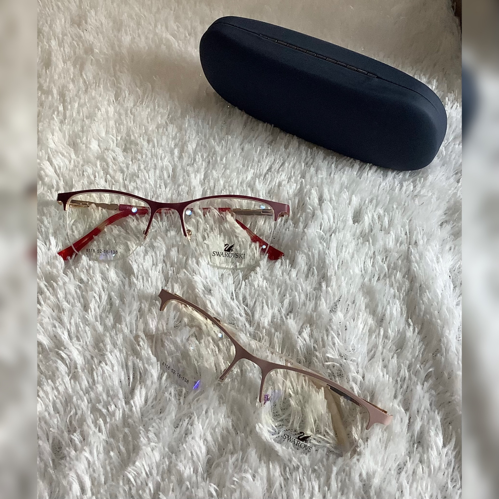 FRAME SWAROVSKI - KACAMATA BESI - KACAMATA BOR - SWAROVSKI - FRAME PLASTIK - KACAMATA SWAROVSKI - FR