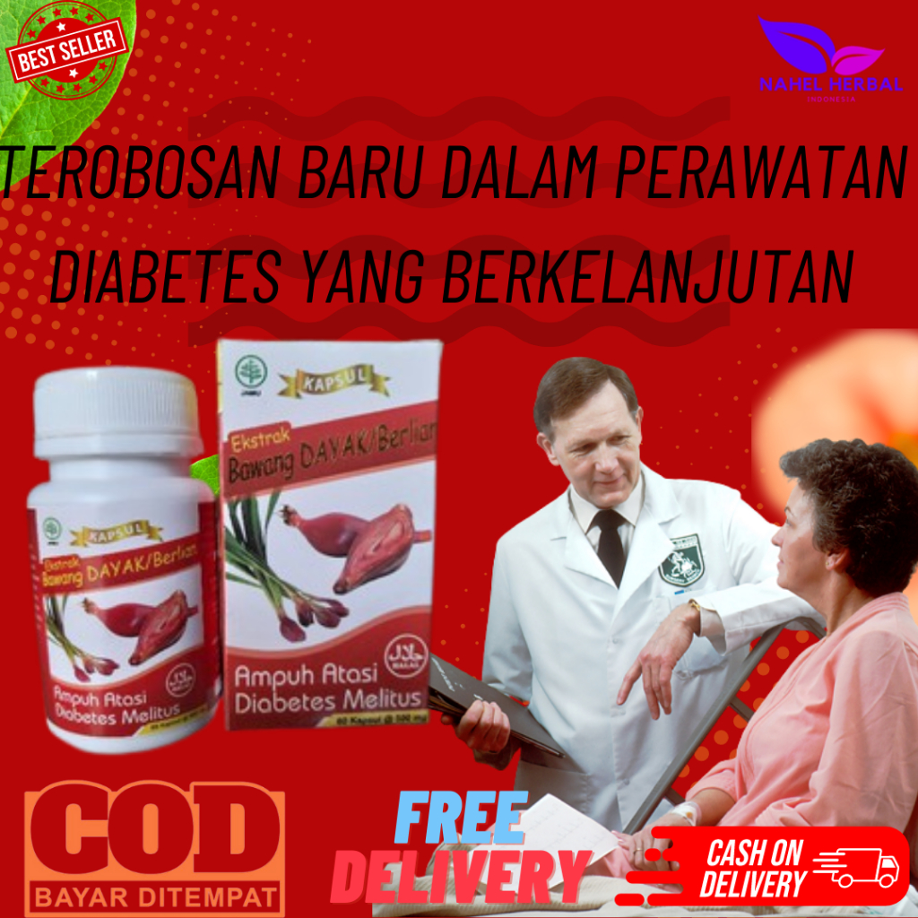 Terbaik Atasi Diabetes Secara Alami Dengan Kapsul Bawang Dayak - Suplemen Darah Tinggi Agar Cepat Mu