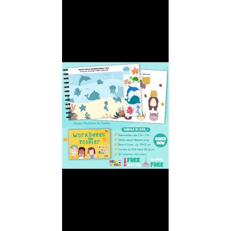 Worksheet for toddler