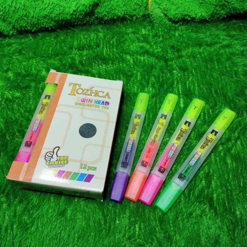 

Stabilo Dua Warna/Highlighter two color TOZHCA 1pcs