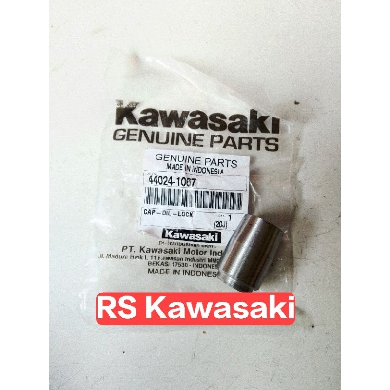 karet teflon karet teplon suling shock depan KLX 150 original