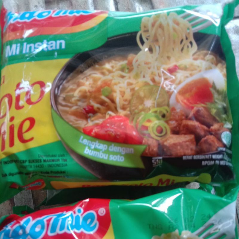 

Indomie Mie Instant Rasa soto isi 5 pcs