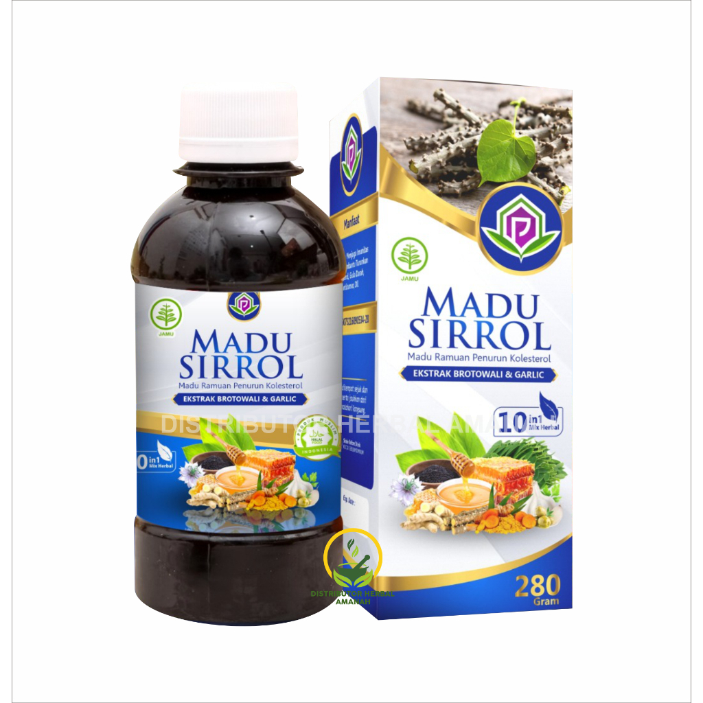 

madu herbal menurunkan Kolesterol sirrol isi 280 gr