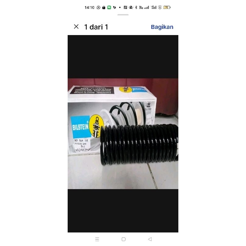 PER KEONG W124 DEPAN MERK BILSTEIN/PER SPIRAL MERCY