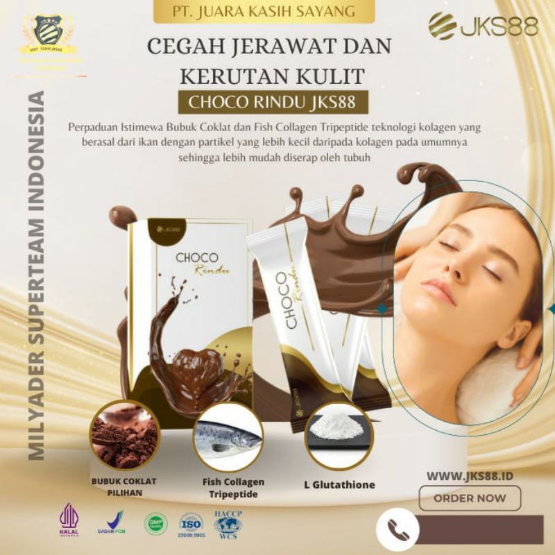 

Choco Rindu Coklat Collagen ORI