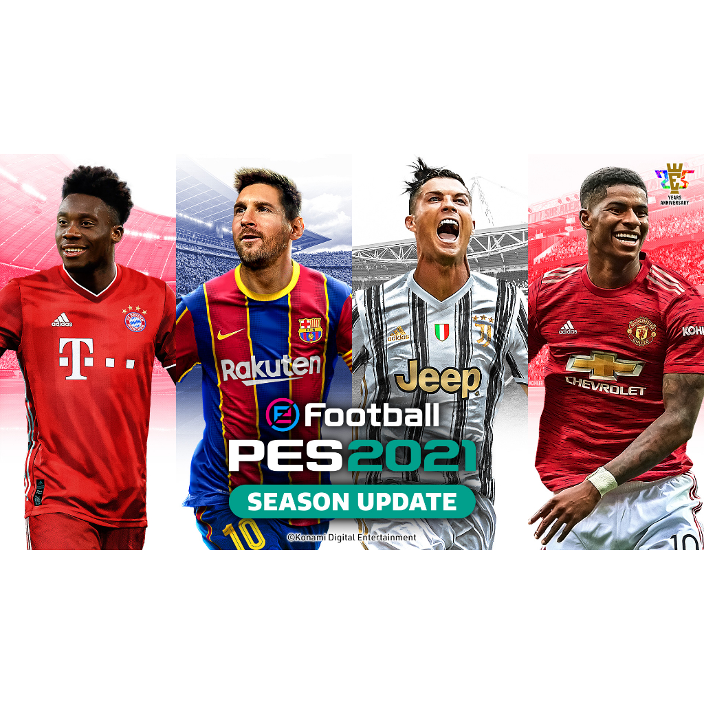 eFootball PES 21 Full Pack + Patch Latest Transfer July 2023