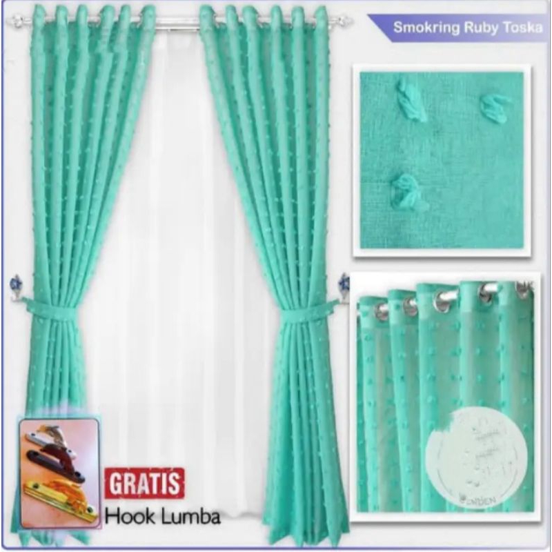 Gorden Vitrase ruby gorden vitrase model smokring