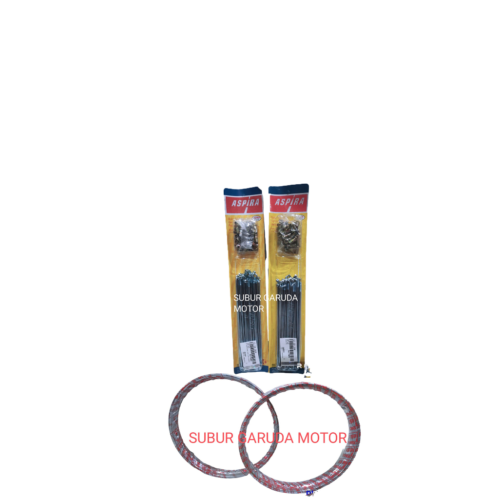 VELG DID ASPIRA SEPASANG 140 160 X 17 JUPITER Z JUPITER MX VEGA R FORCE 1 F1ZR DENGAN JARI JARI JERU